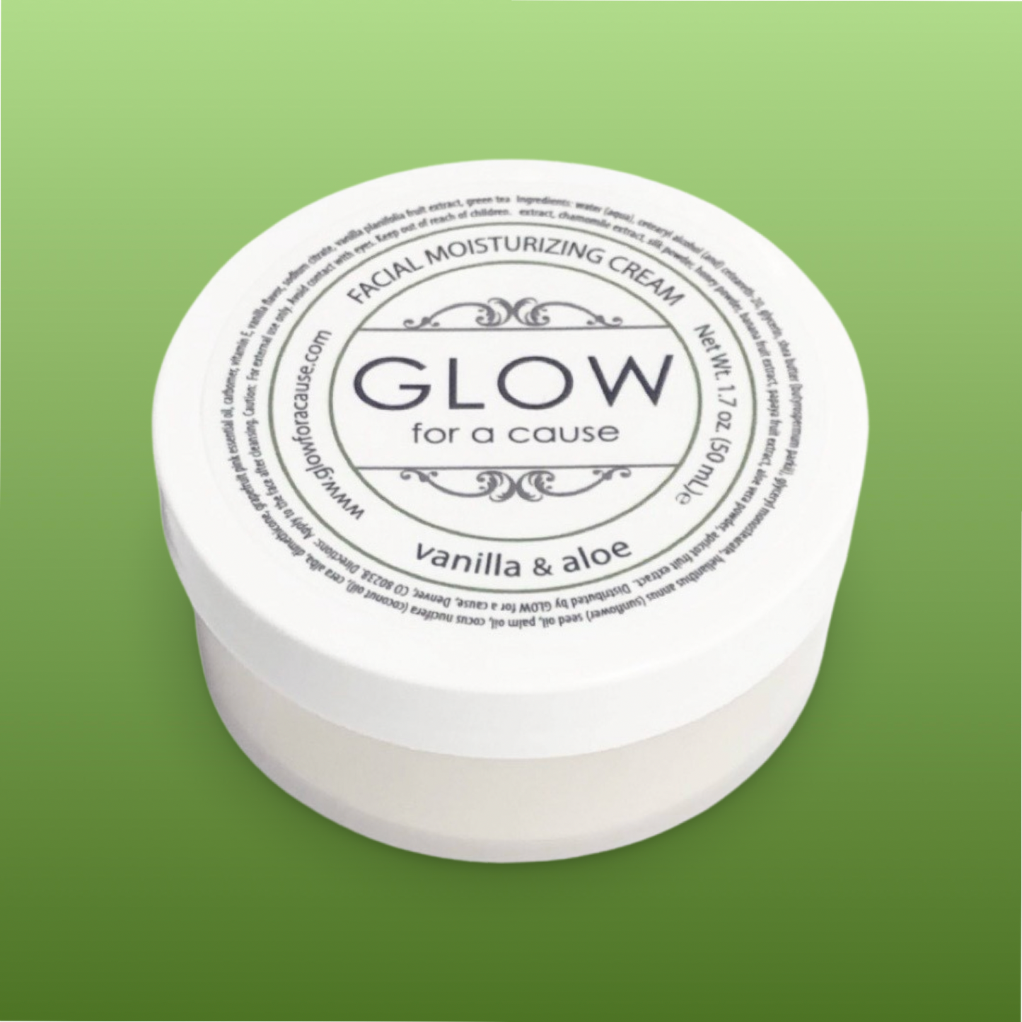 FACIAL MOISTURIZING CREAM vanilla & aloe