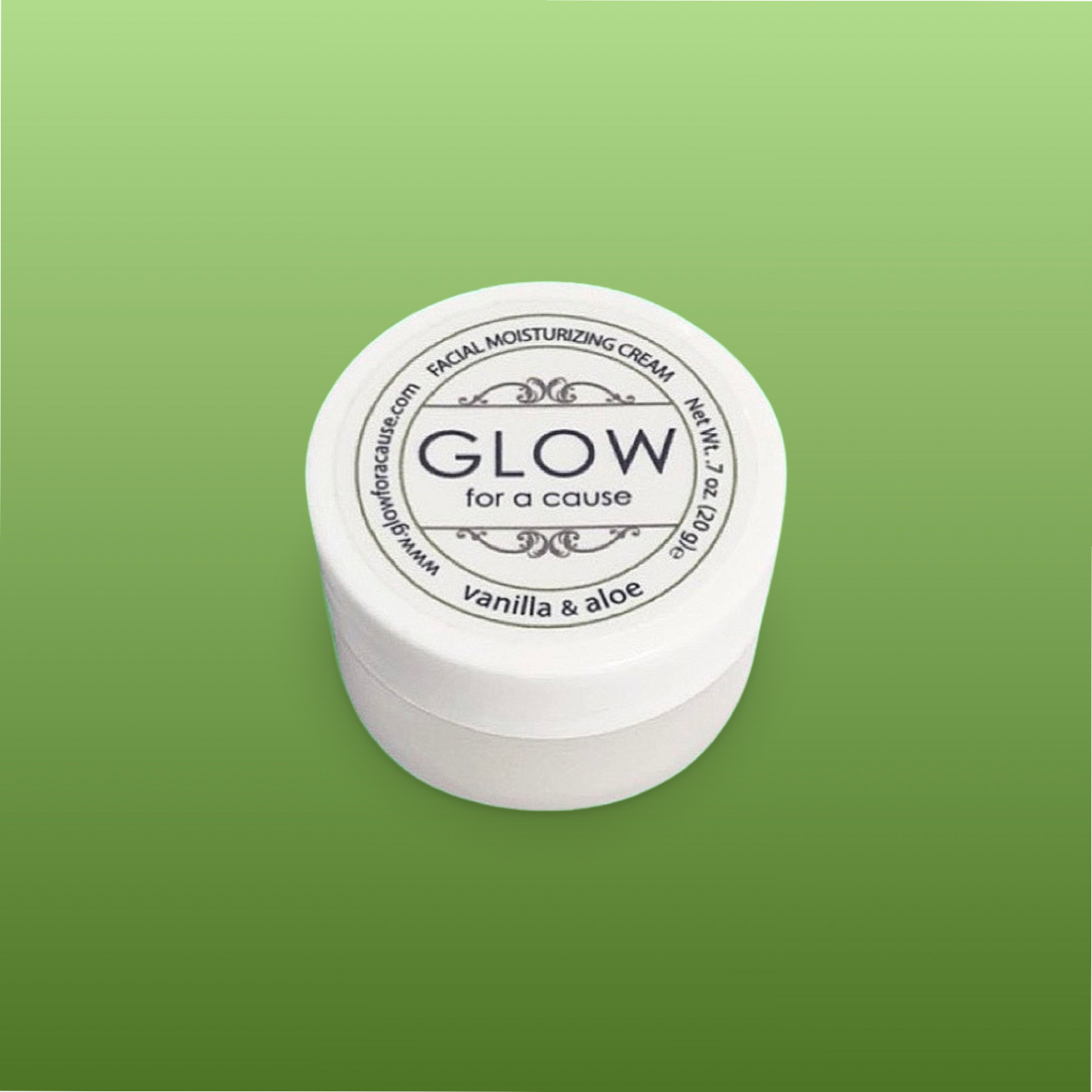 FACIAL MOISTURIZING CREAM vanilla & aloe Deluxe Mini