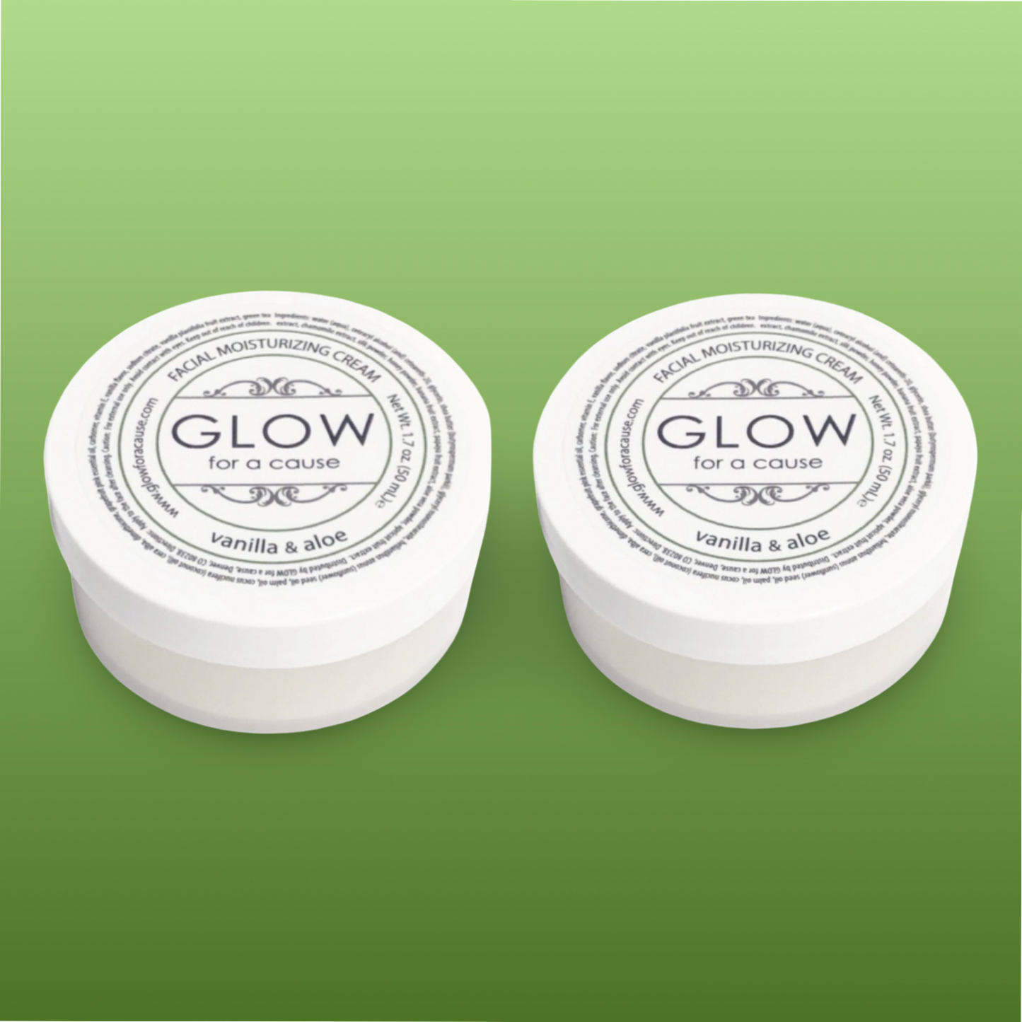 SET OF 2 vanilla & aloe