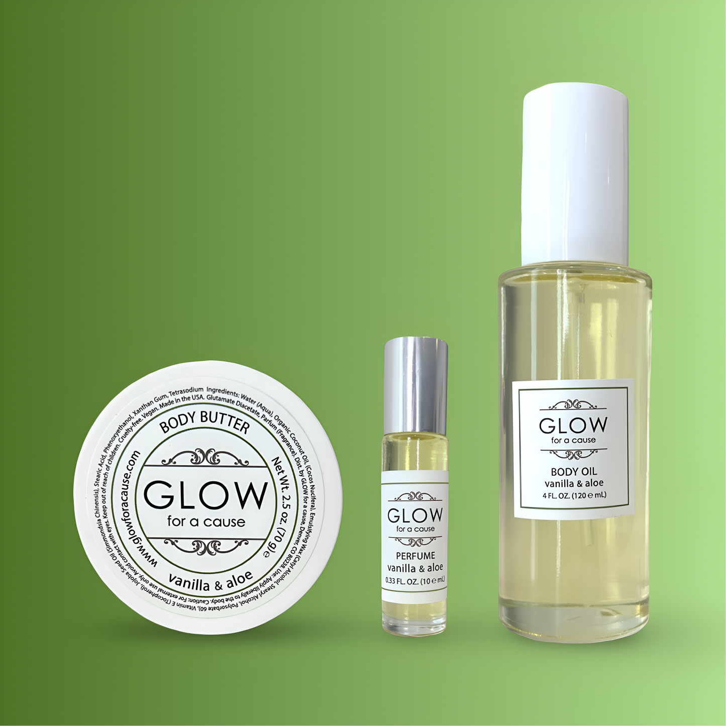SUMMER GLOW vanilla & aloe