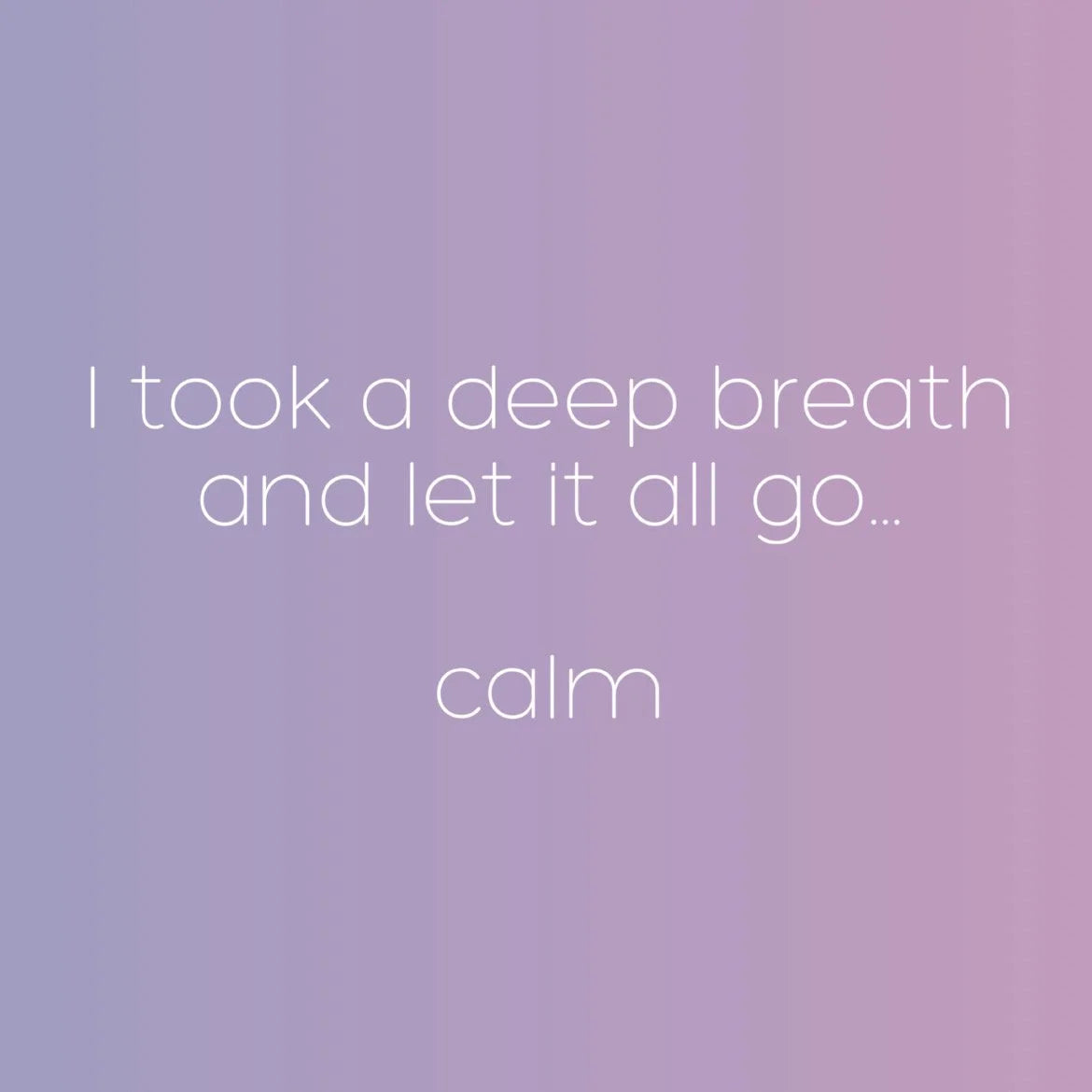 PERFUME calm