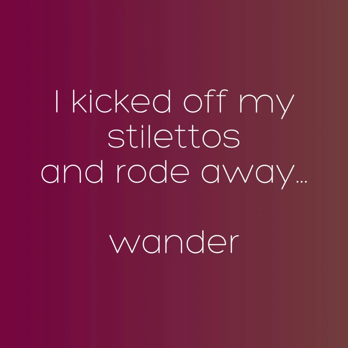 SCENT DUO wander