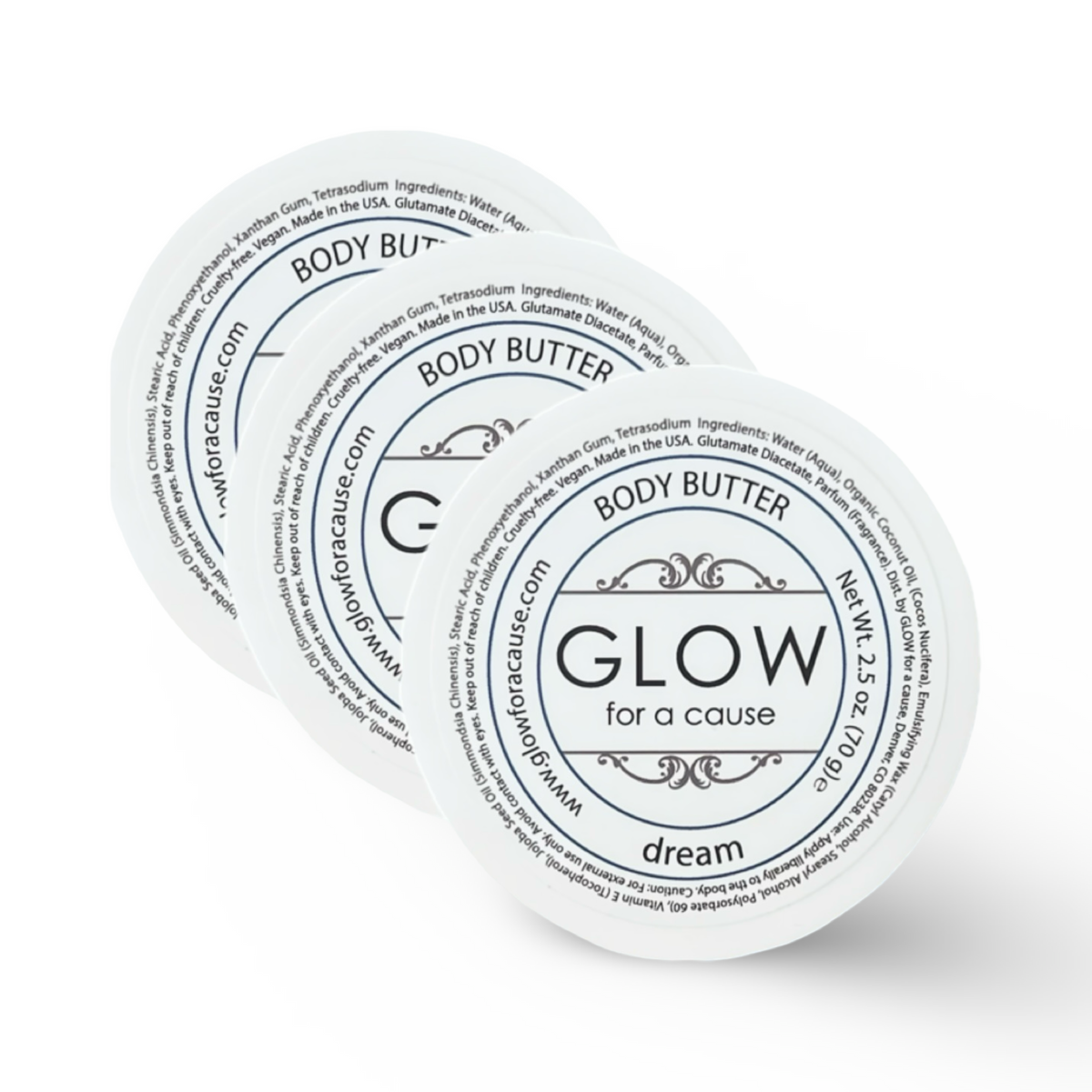 SET OF 3 body butter
